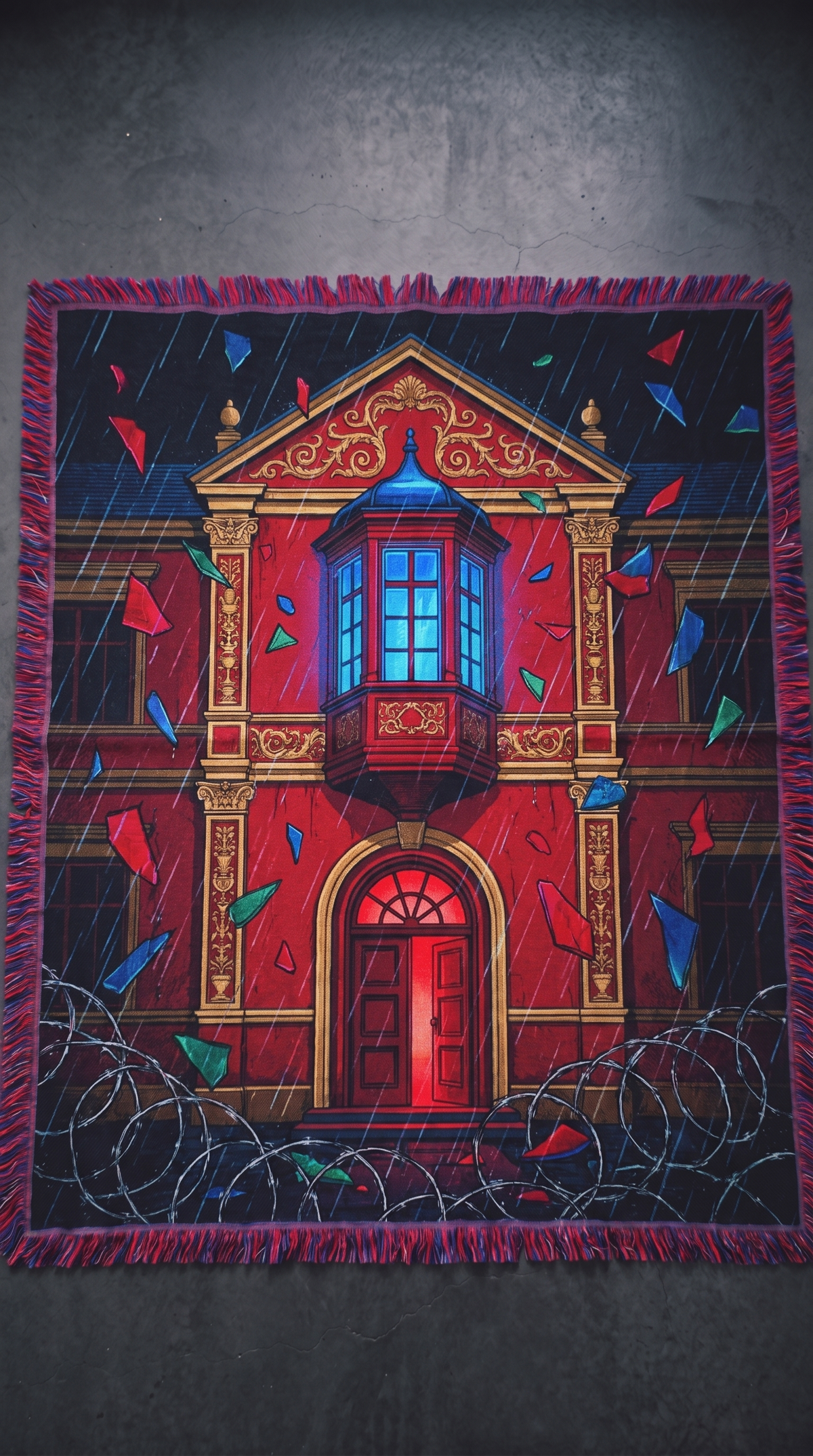 Suspiria woven blanket - The Mori Cut