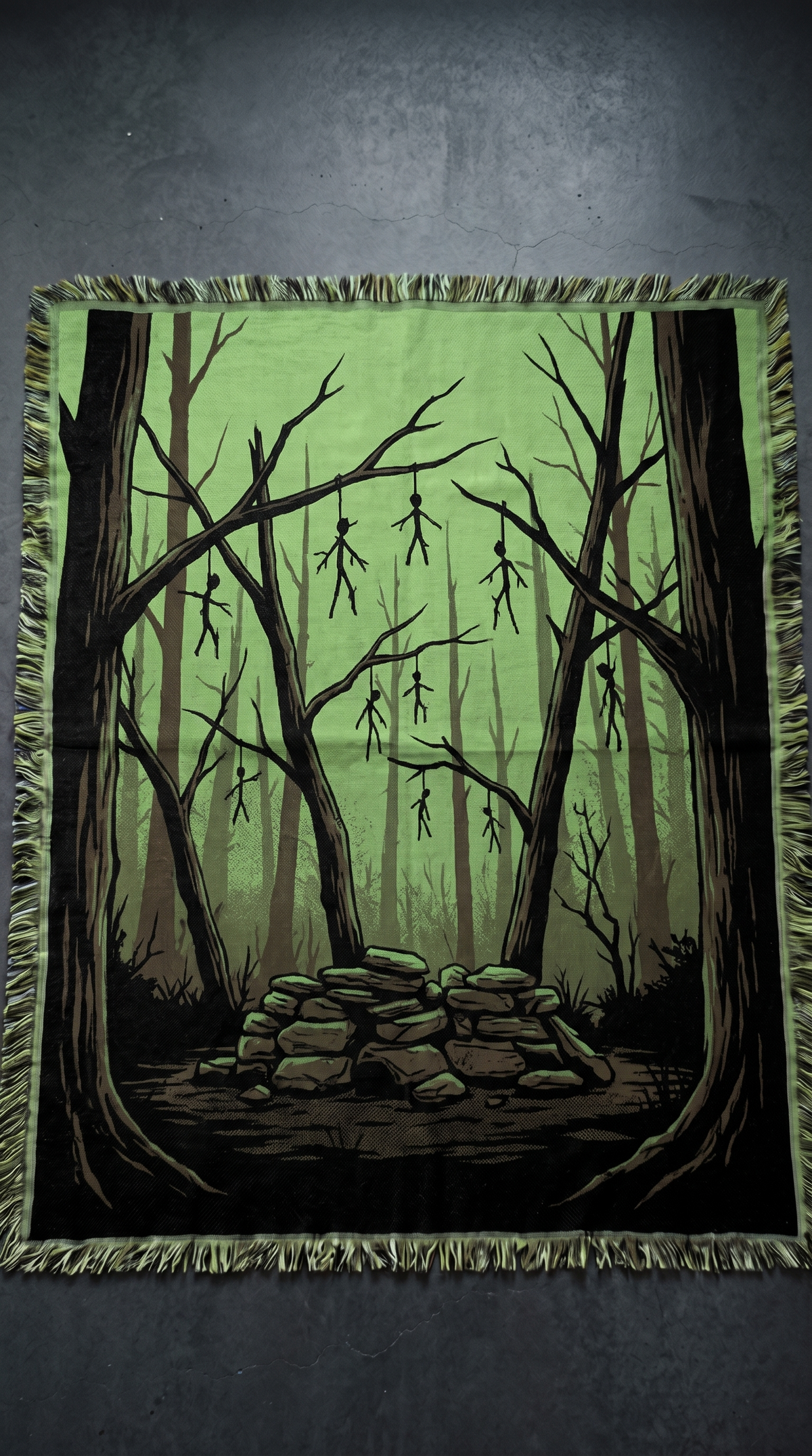 The Blair Witch Project woven blanket - The Mori Cut