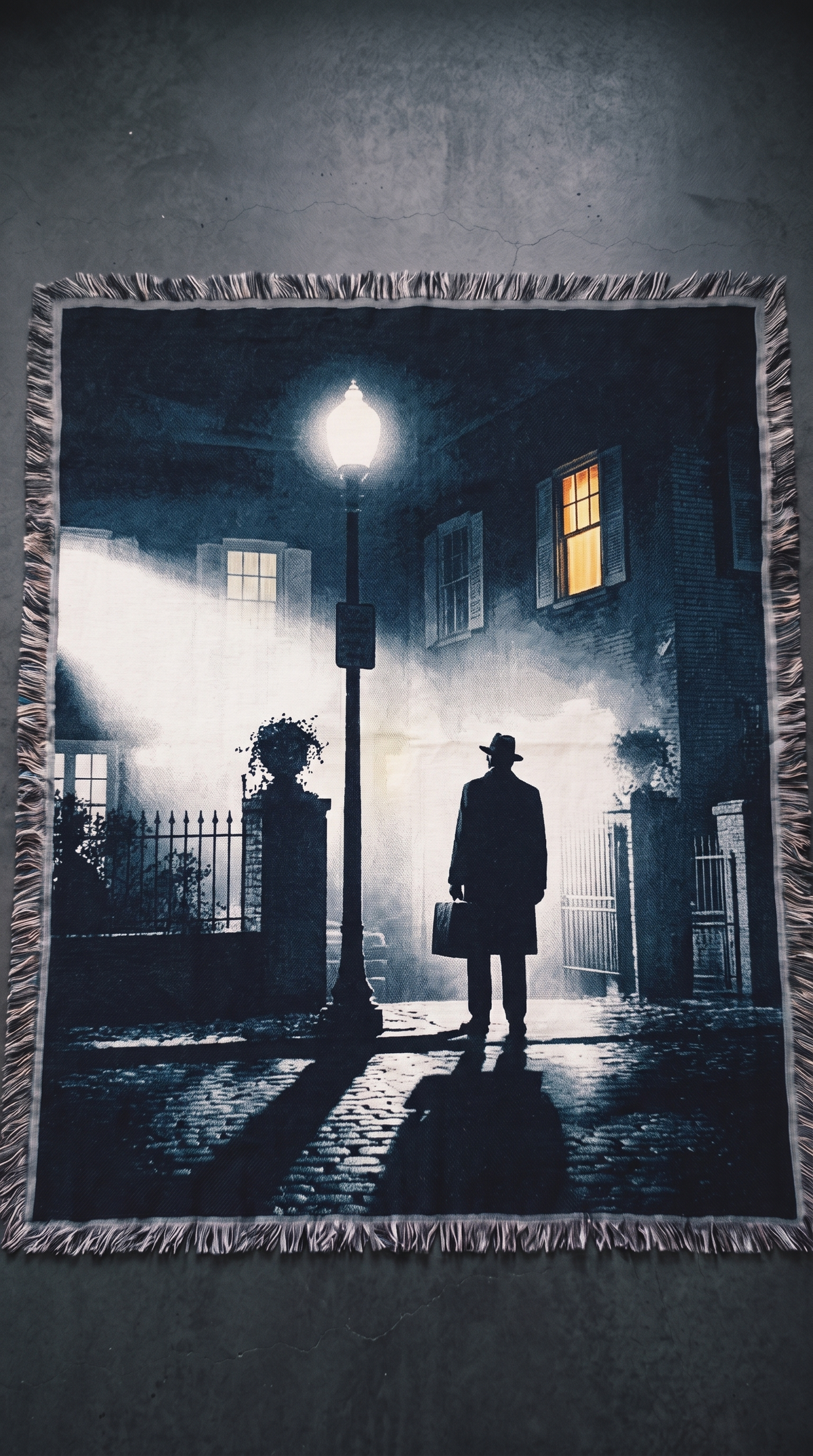 The Exorcist woven blanket - The Mori Cut
