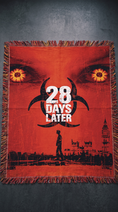 28 Days Later woven blanket - The Theatrical Cut
