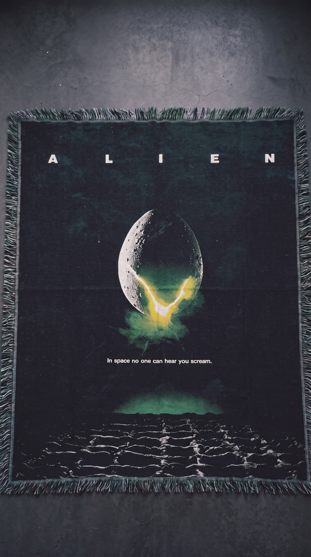Alien woven blanket - The Theatrical Cut