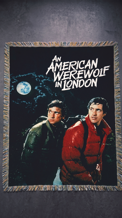 An American Werewolf in London woven blanket - The Theatrical Cut