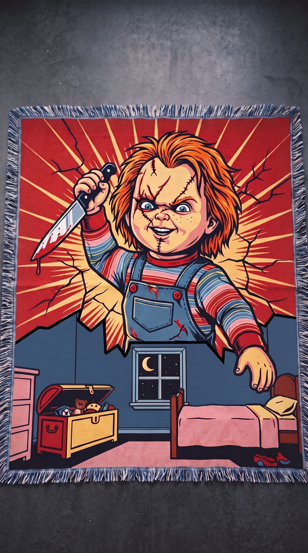 Child's Play woven blanket - The Mori Cut