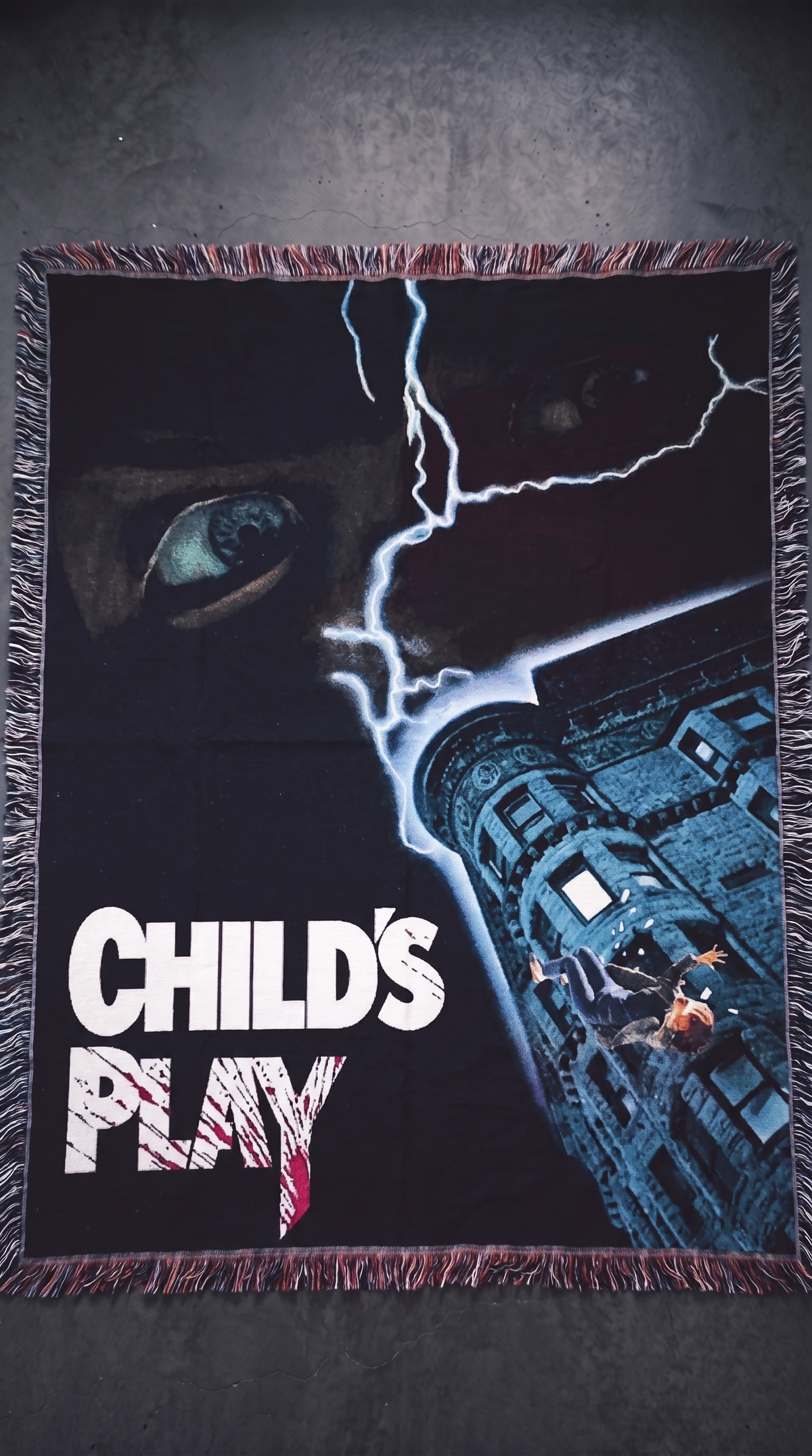 Child's Play woven blanket - The Theatrical Cut