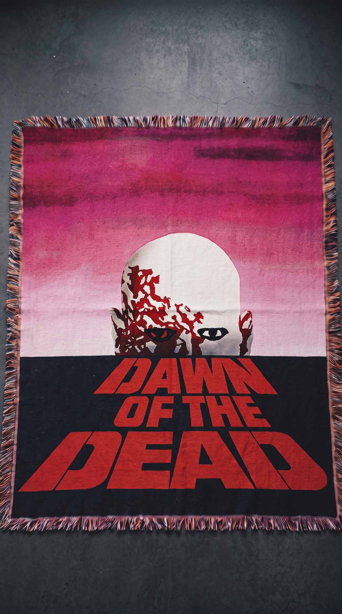 Dawn of the Dead woven blanket - The Theatrical Cut