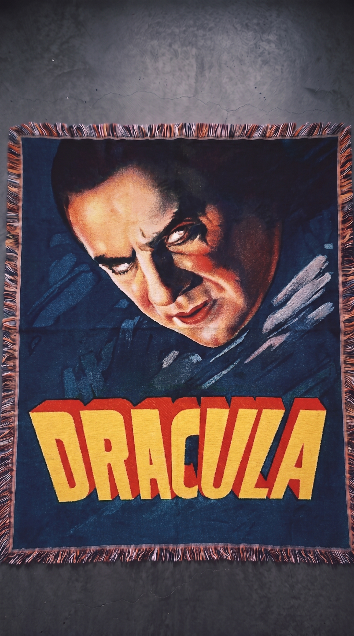 Dracula woven blanket - The Theatrical Cut
