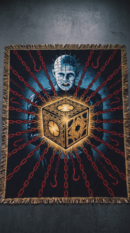 Hellraiser woven blanket - The Mori Cut