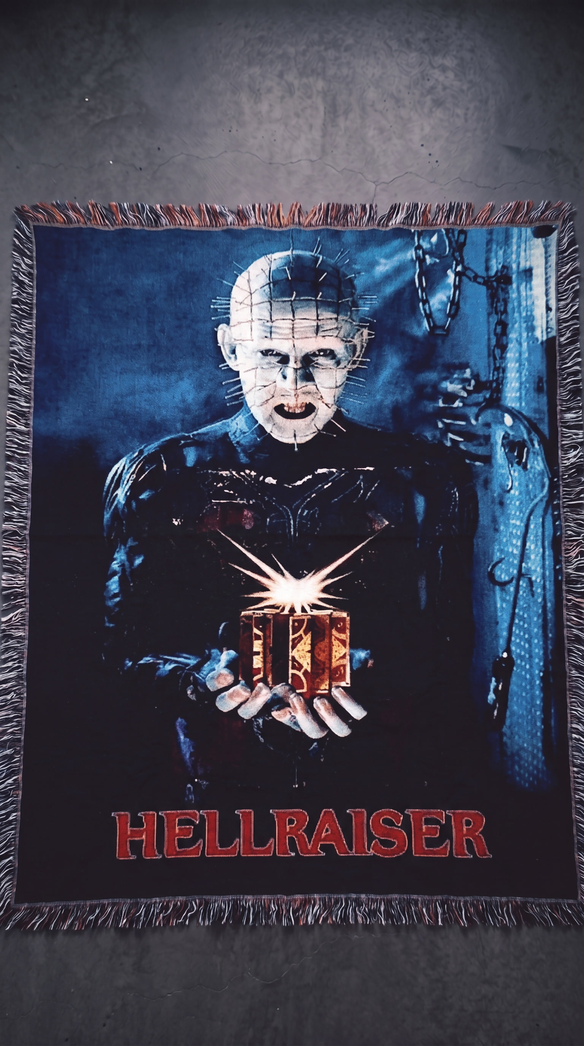 Hellraiser woven blanket - The Theatrical Cut