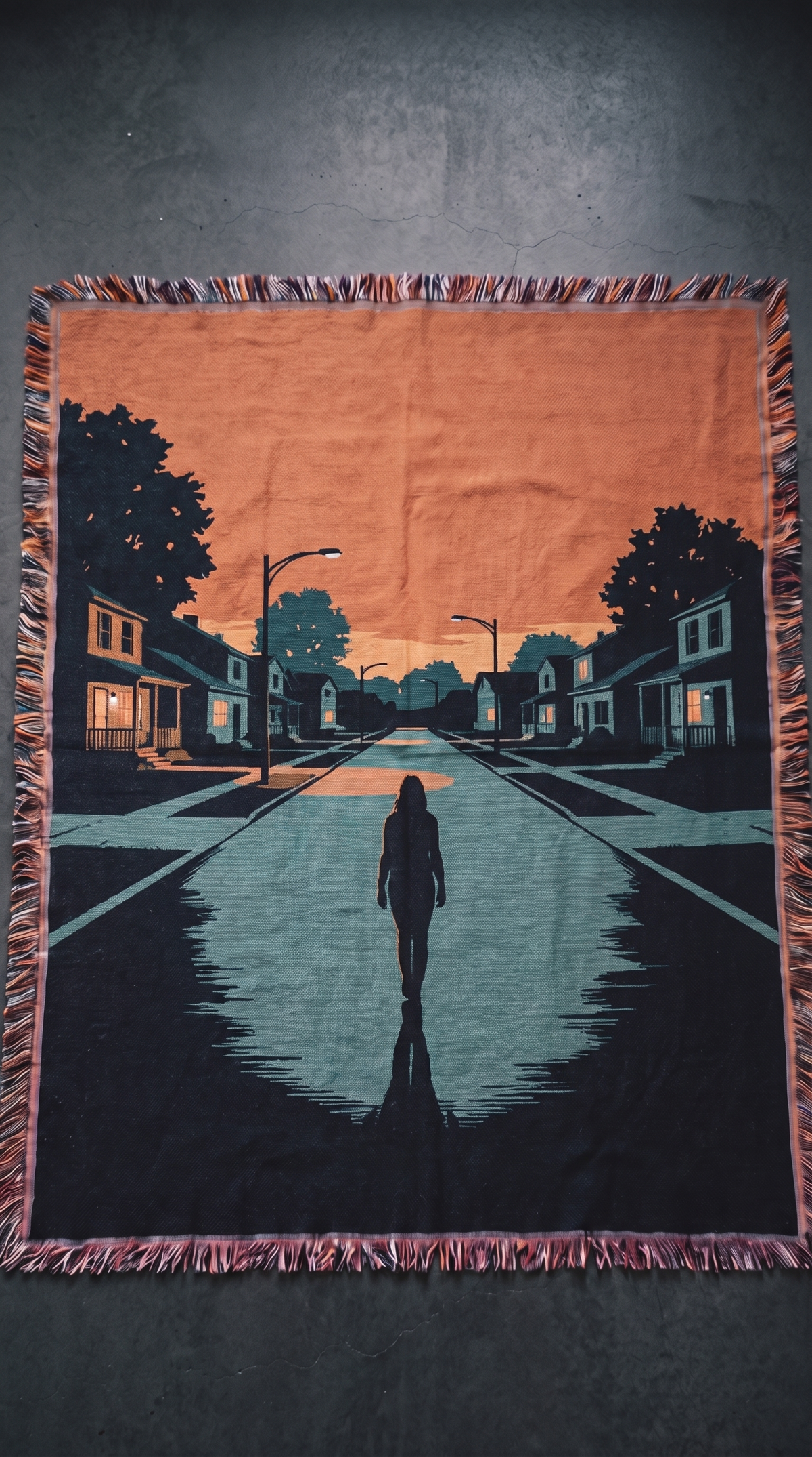 It Follows woven blanket - The Mori Cut