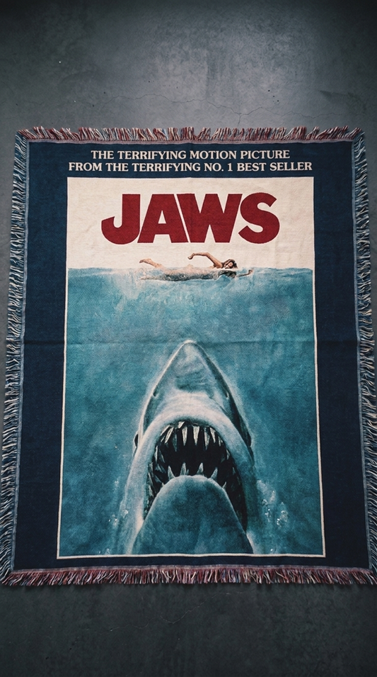 Jaws woven blanket - The Theatrical Cut