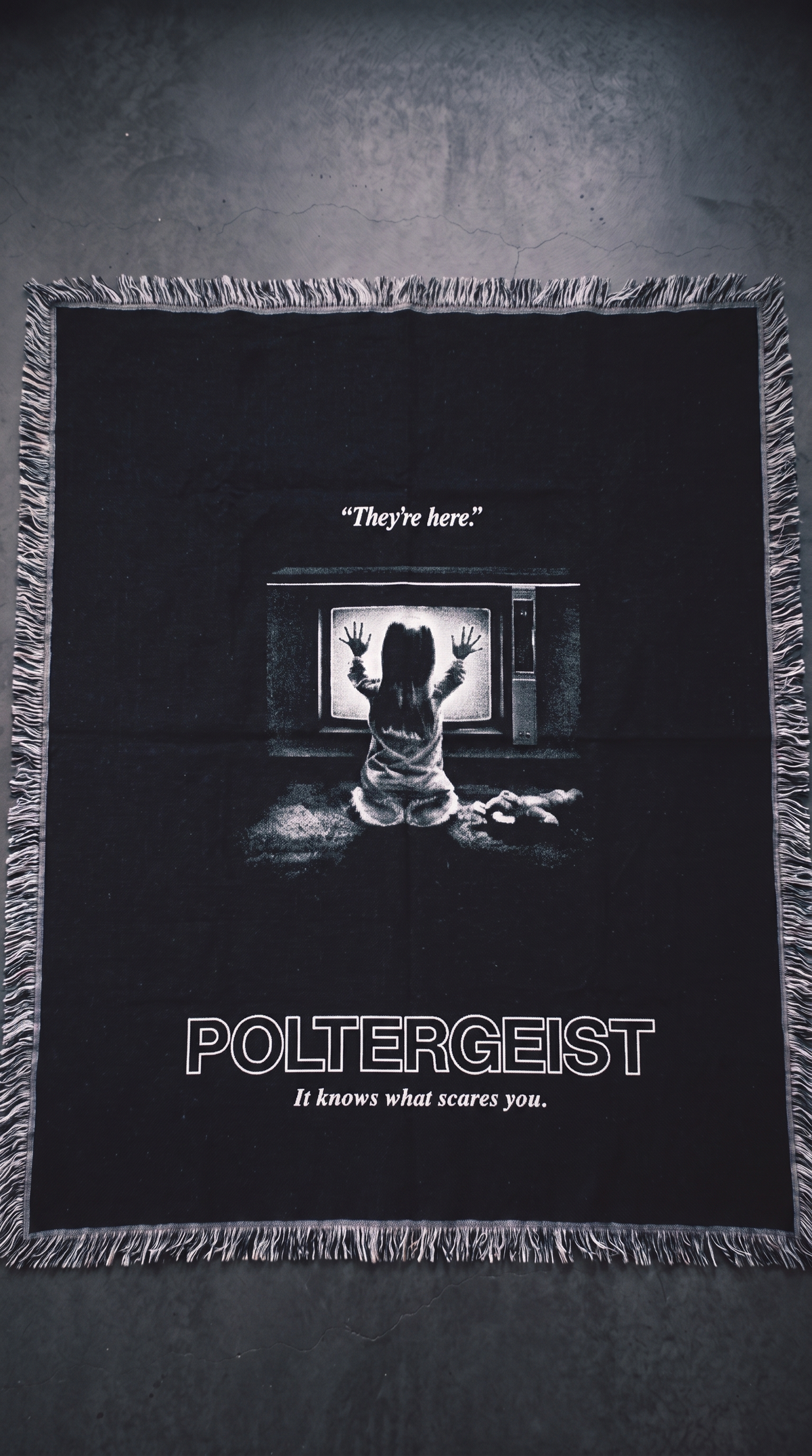 Poltergeist woven blanket - The Theatrical Cut