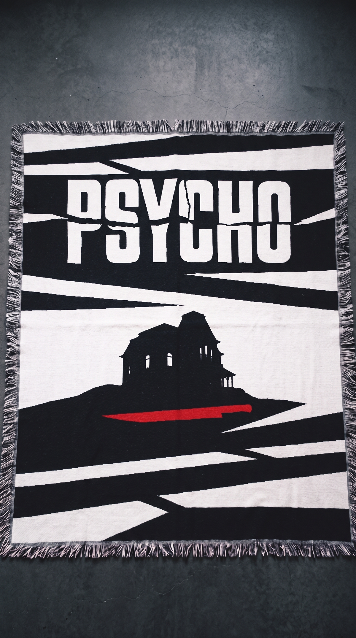 Psycho woven blanket - The Mori Cut