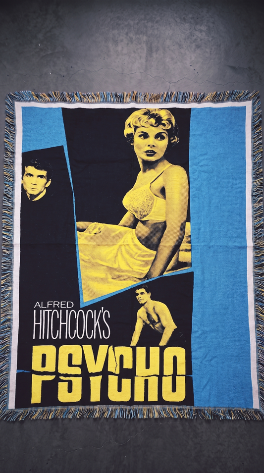 Psycho woven blanket - The Theatrical Cut