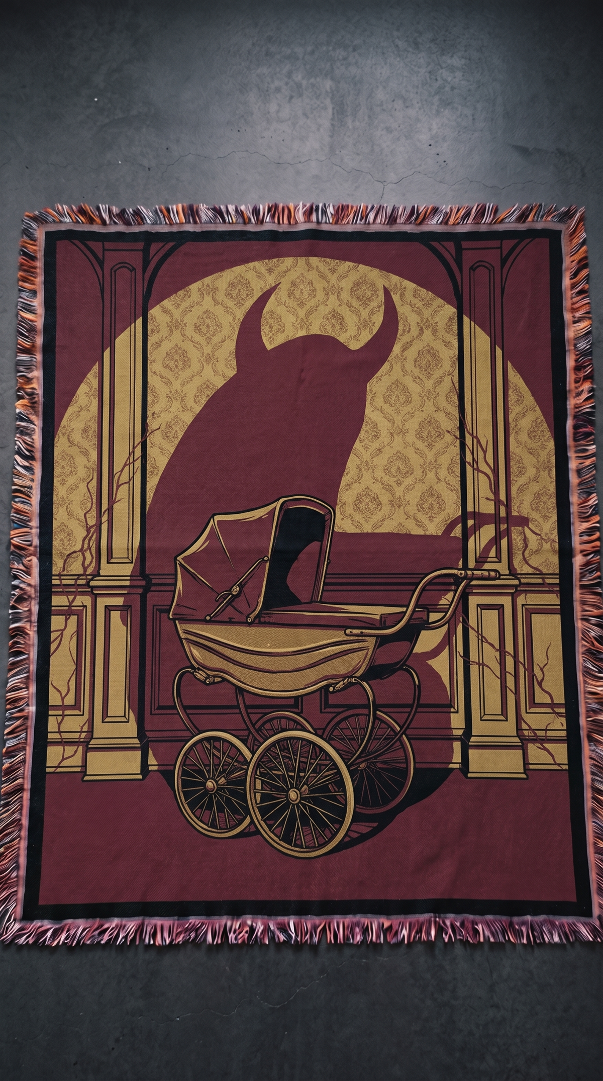 Rosemary's Baby woven blanket - The Mori Cut