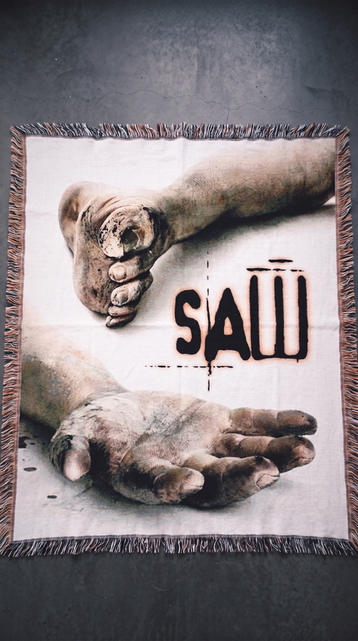 Saw woven blanket - The Theatrical Cut
