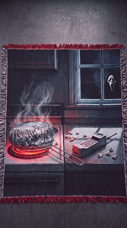 Scream woven blanket - The Mori Cut