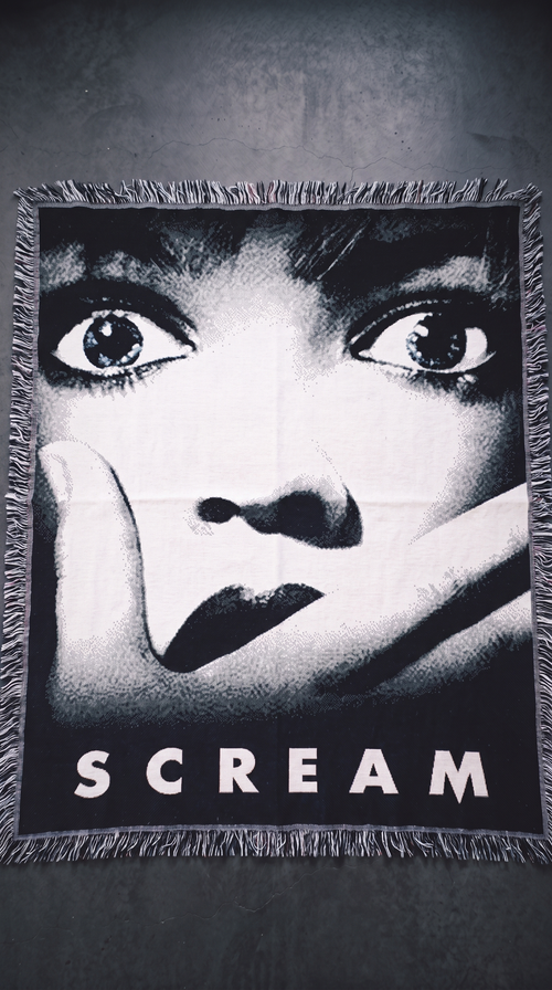 Scream woven blanket - The Theatrical Cut