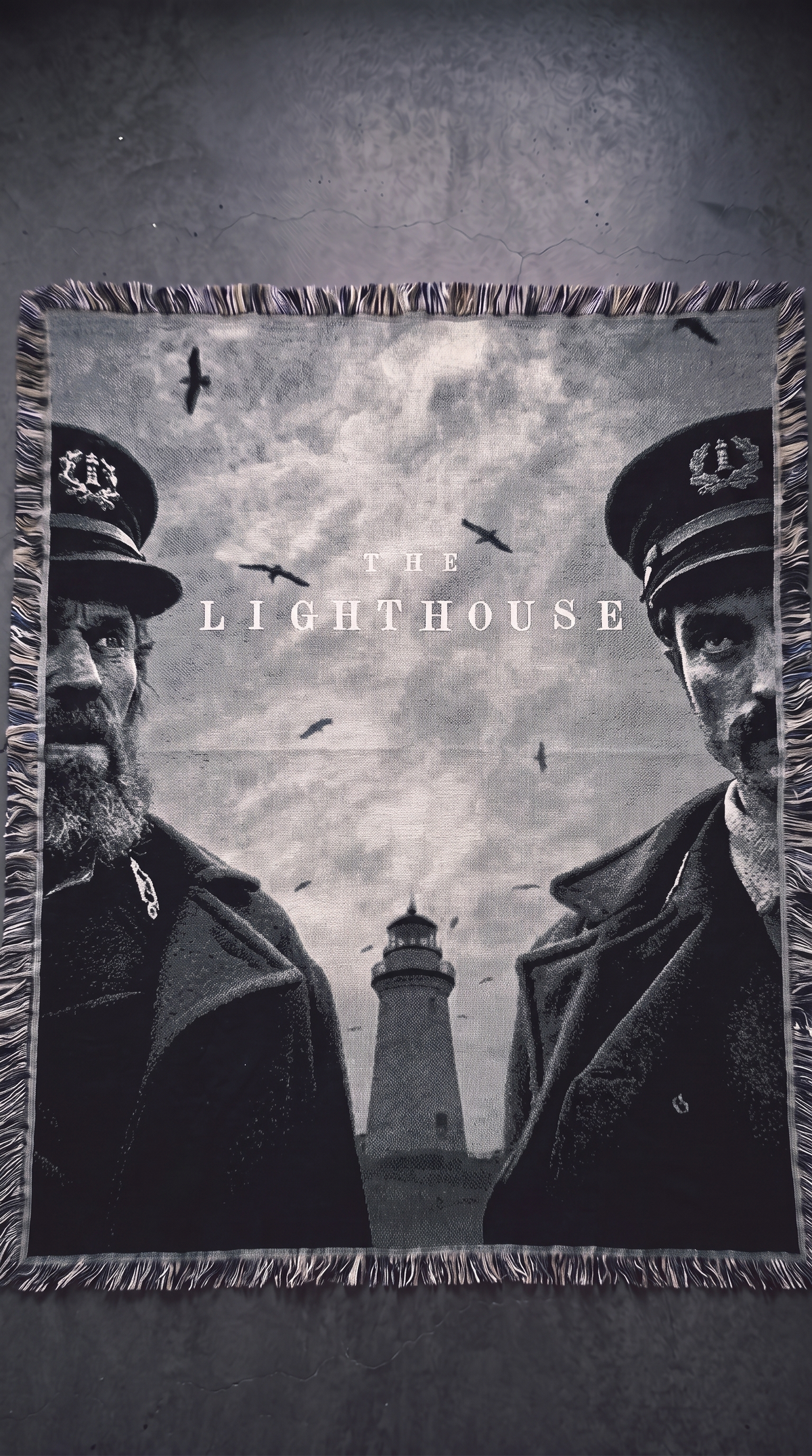 The Lighthouse woven blanket - The Theatrical Cut