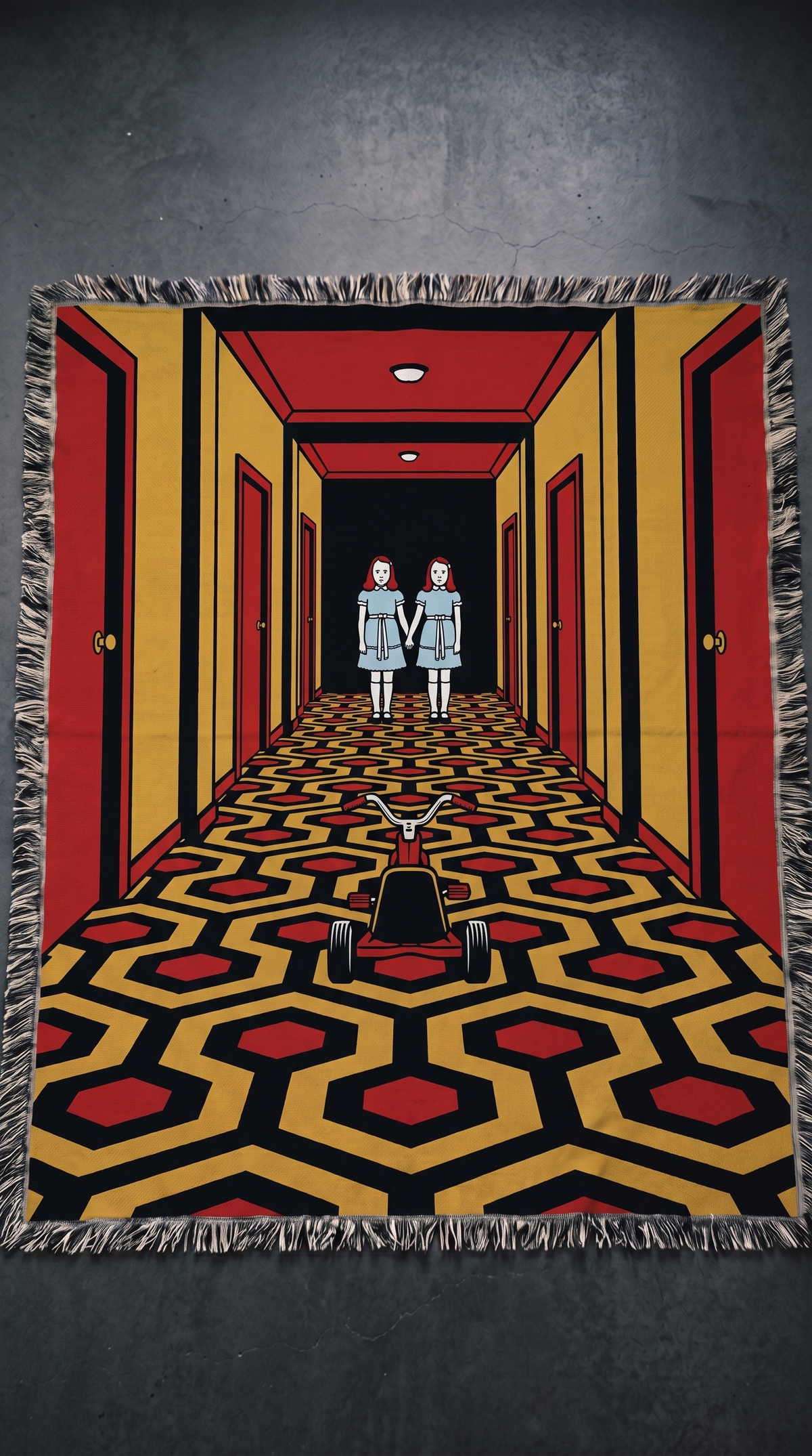 The Shining woven blanket - The Mori Cut