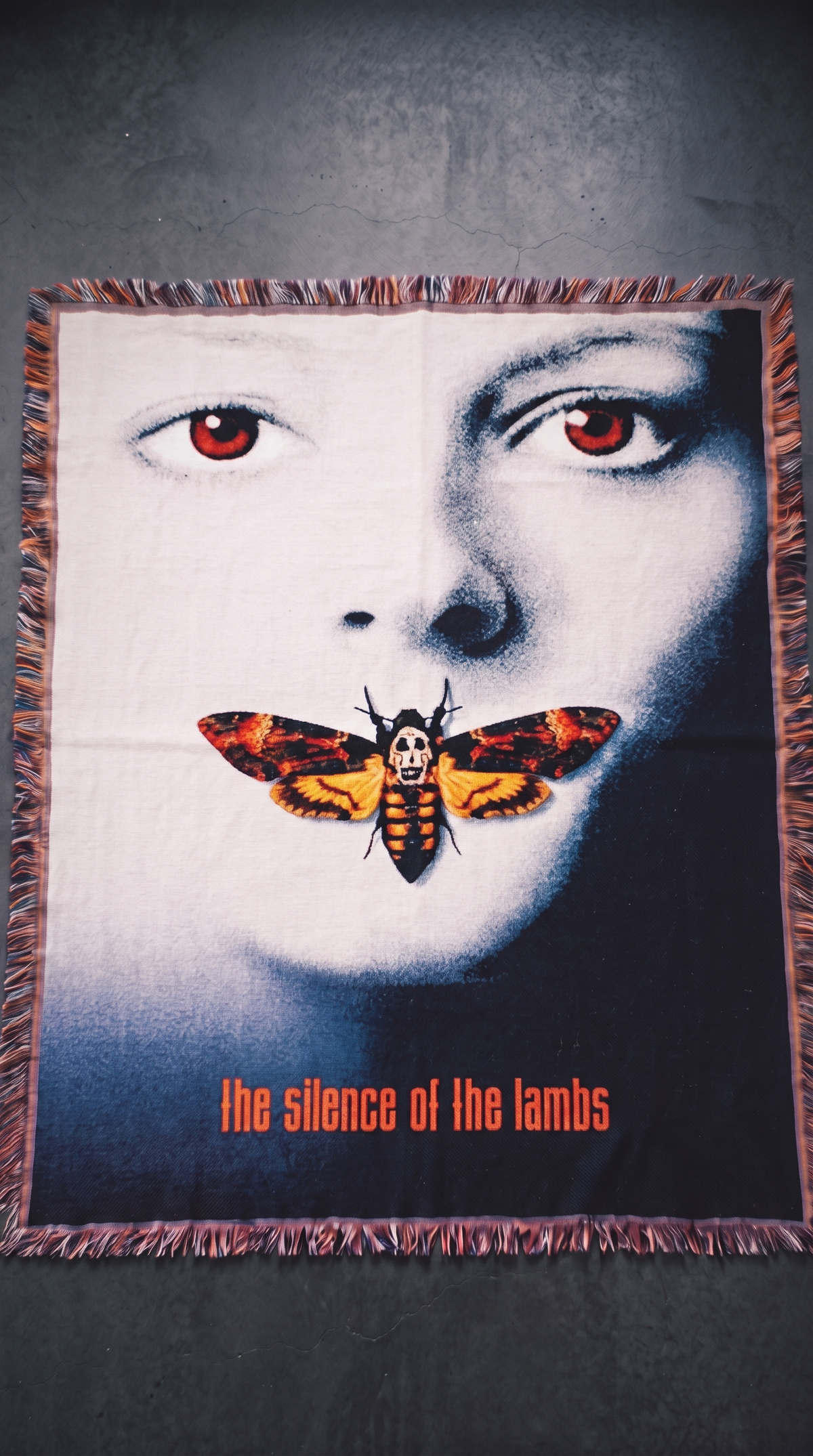 The Silence of the Lambs woven blanket - The Theatrical Cut